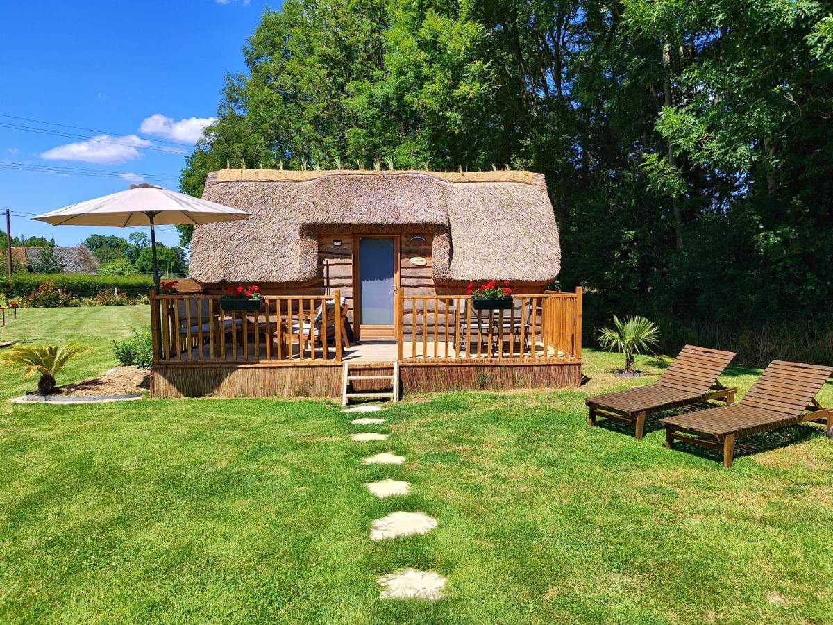 Les Mini-Chaumieres Vila Saint-Martin-Saint-Firmin Exterior foto